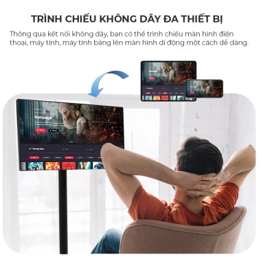 Màn hình di động thông minh TOMKO 22 inch – Karaoke, Livestream, Yoga, quà tặng, giảm còn 6,980,000₫ 6