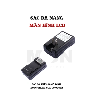 Màn hình LCD chỉ báo pin đa năng sạc nhanh USB cho điện thoại - Giá chỉ 55.000đ