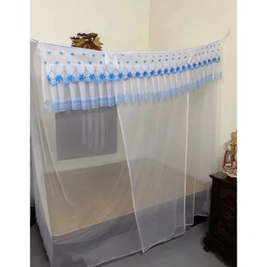 Màn mùng tuyn dây Thái không cửa/có cửa – Kích thước đa dạng, ren thêu cao cấp, giá 69.000₫ 6