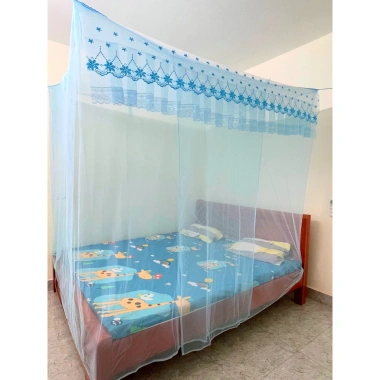 Màn mùng tuyn dây Thái không cửa/có cửa – Kích thước đa dạng, ren thêu cao cấp, giá 69.000₫ 10