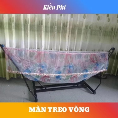 Màn treo võng chống muỗi cao cấp - nhẹ, bền, gọn nhẹ, tiện du lịch gia đình, 69.000₫