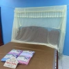 Màn tuyn dây hoa hồng 2 tầng sang trọng – Mùng ngủ chống muỗi cao cấp M2 có cửa, giá chỉ 130k 2