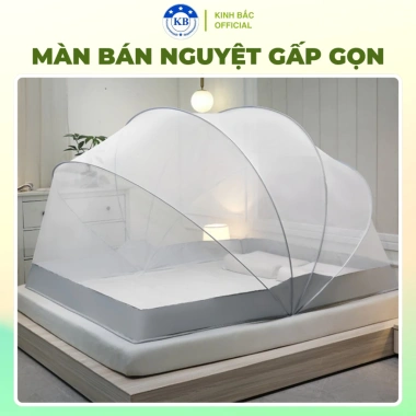 Màn Xếp Bán Nguyệt Kinh Bắc Cao Cấp 1m35 - Mùng Chống Muỗi Gấp Gọn Người Lớn 286k 3 Màn Xếp Bán Nguyệt Kinh Bắc Cao Cấp 1m35 - Mùng Chống Muỗi Gấp Gọn Người Lớn 286k 3