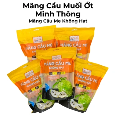 Mãng Cầu Muối Ớt Sấy Dẻo Minh Thông Không Hạt 500g - Giá chỉ 75.000, giảm tới 20% 3