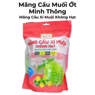 Mãng Cầu Muối Ớt Sấy Dẻo Minh Thông Không Hạt 500g - Giá chỉ 75.000, giảm tới 20% 5