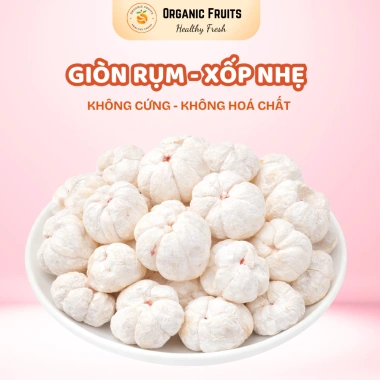 Măng Cụt Sấy Giòn 1.200ml - Chua Ngọt, Hoa Quả Xốp Organic, Giá Ưu Đãi 149k 2