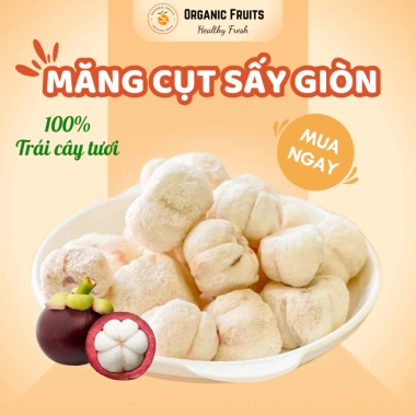 Măng Cụt Sấy Giòn 1.200ml - Chua Ngọt, Hoa Quả Xốp Organic, Giá Ưu Đãi 149k 6