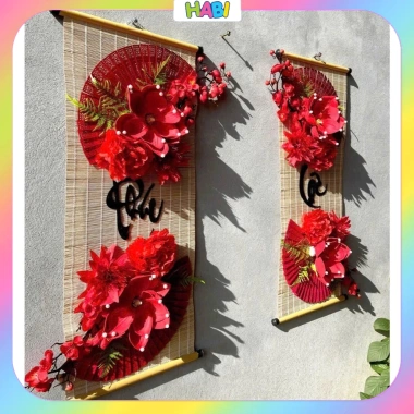 Mành Tre Trang Trí Tết 2.026 Xuân Bính Ngọ 30x60cm Trung Thu Giá Rẻ 47,920 VND
