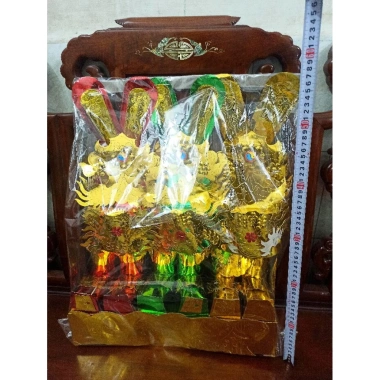 Mão Ông Bà Táo + Áo Ông Áo Bà + Giấy Tiền Cúng - Cúng 23 Tháng Chạp Giá 75.000₫ 3 Mão Ông Bà Táo + Áo Ông Áo Bà + Giấy Tiền Cúng - Cúng 23 Tháng Chạp Giá 75.000₫ 3