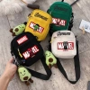 Marvel Người Nhện Trẻ Em Túi Đeo Vai Vải Dễ Thương Keychain Anime Game Satchel