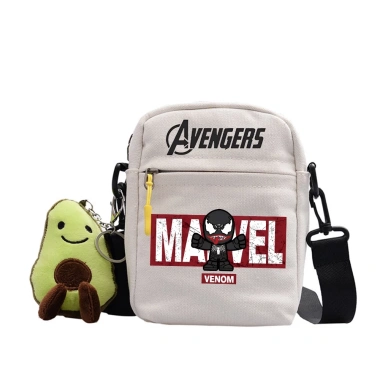 Marvel Người Nhện Trẻ Em Túi Đeo Vai Vải Dễ Thương Keychain Anime Game Satchel 4 Marvel Người Nhện Trẻ Em Túi Đeo Vai Vải Dễ Thương Keychain Anime Game Satchel 4