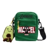 Marvel Người Nhện Trẻ Em Túi Đeo Vai Vải Dễ Thương Keychain Anime Game Satchel 8
