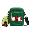 Marvel Người Nhện Trẻ Em Túi Đeo Vai Vải Dễ Thương Keychain Anime Game Satchel 9
