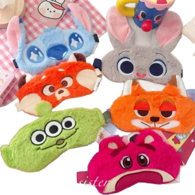 Mask ngủ hoạt hình Judy Thỏ & Stitch trẻ em, thoáng khí bảo vệ mắt, giảm giá 75.600đ