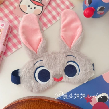 Mask ngủ hoạt hình Judy Thỏ & Stitch trẻ em, thoáng khí bảo vệ mắt, giảm giá 75.600đ