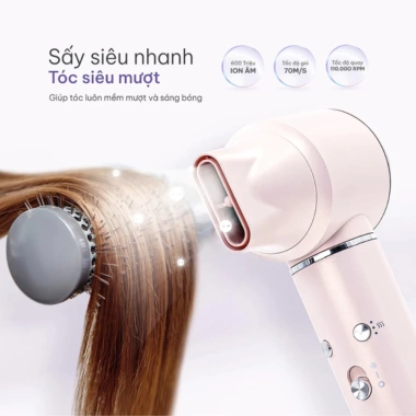 Masuto AirStyler 5 trong 1 - Máy sấy tạo kiểu ion bảo tóc giảm hư tổn, chính hãng