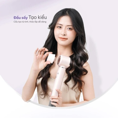 Masuto AirStyler 5 trong 1 - Máy sấy tạo kiểu ion bảo tóc giảm hư tổn, chính hãng
