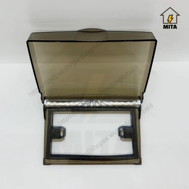 Mặt Che Chống Nước và Che Mưa Lioa Loại Bắt Vít - Bảo Vệ Ổ Cắm Ngoài Trời, Giá 64k 3