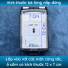 Mặt che mưa chống nước cho ổ cắm công tắc điện - Bắt vít chắc chắn, chính hãng, giảm giá 62.000 VND 3