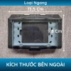 Mặt che mưa chống nước cho ổ cắm công tắc điện - Bắt vít chắc chắn, chính hãng, giảm giá 62.000 VND 4