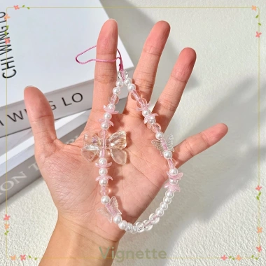 Mặt Dây Chuyền Điện Thoại Hạt Thủ Công Hình Nơ Cho Bé Gái - COD Giá Siêu Tiết Kiệm