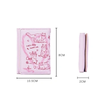 Mặt Dây Chuyền Mèo Ngộ Nghĩnh Chống Trộm - Dây Cổ Tay + Túi Tiền Bé Gái HOBBYHUB 2