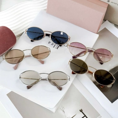 Mắt kính râm Bự Store oval MinMin màu ombre thời trang - Giảm giá 22% chỉ 89.000₫