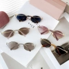 Mắt kính râm Bự Store oval MinMin màu ombre thời trang - Giảm giá 22% chỉ 89.000₫ 9