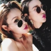Mắt kính râm Peinn tự sướng đa màu đen bạc vàng - Phù hợp chụp ảnh kỷ yếu, áo dài, đám cưới, giá 23.000 VNĐ