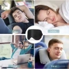 Mặt Nạ Bịt Mắt Lụa Hai Mặt Unisex - Ngủ Trưa Không Chói, Thoải Mái Cho Nam & Nữ 5