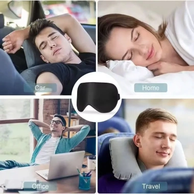 Mặt Nạ Bịt Mắt Lụa Hai Mặt Unisex - Ngủ Trưa Không Chói, Thoải Mái Cho Nam & Nữ 5 Mặt Nạ Bịt Mắt Lụa Hai Mặt Unisex - Ngủ Trưa Không Chói, Thoải Mái Cho Nam & Nữ 5