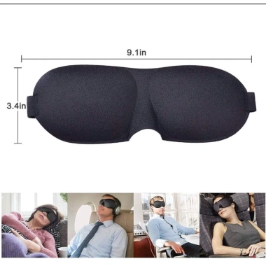 Mặt Nạ Che Mắt TakyHome 3D Ngủ Văn Phòng - Thoáng Khí, Mềm Mại, Phù Hợp Xe Ô Tô, Máy Bay - 29.000đ