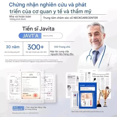 Mặt nạ cổ 10 miếng chống nhăn săn chắc cấp ẩm dưỡng trắng làm sáng da 148.000₫