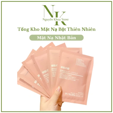 Mặt nạ collagen Nhật Bản Rwine Beauty 40ml - Dưỡng ẩm, làm mịn da, 1 hộp 50 miếng, giá 175.000₫