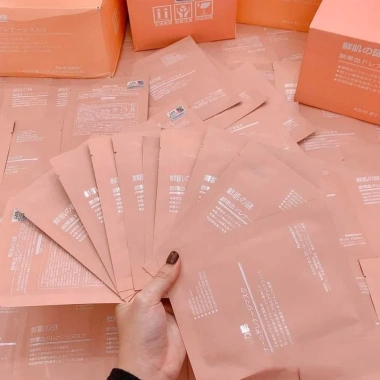 Mặt nạ collagen Nhật Bản Rwine Beauty 40ml - Dưỡng ẩm, làm mịn da, 1 hộp 50 miếng, giá 175.000₫