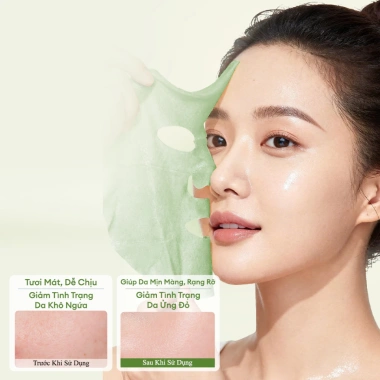 Mặt Nạ Giấy COLORKEY LUMINOUS Vitamin B5 B3 Trà Xanh PDRN - Dưỡng ẩm, Sáng da, Giảm dầu mụn 10 miếng 151,000₫