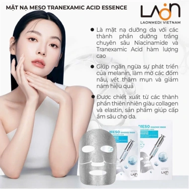Mặt Nạ Laomedi Meso Lifting 30ml – Dưỡng Trắng, Chống Lão Hóa, Mờ Nếp Nhăn, Tranexamic Acid, Giá 28.420₫
