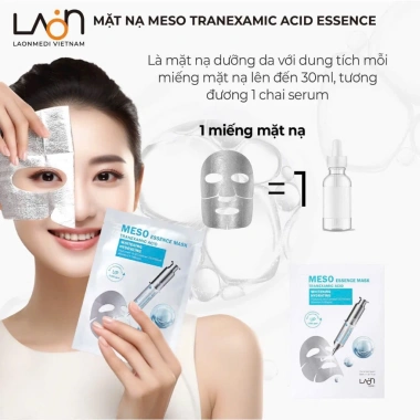 Mặt Nạ Laomedi Meso Lifting 30ml – Dưỡng Trắng, Chống Lão Hóa, Mờ Nếp Nhăn, Tranexamic Acid, Giá 28.420₫