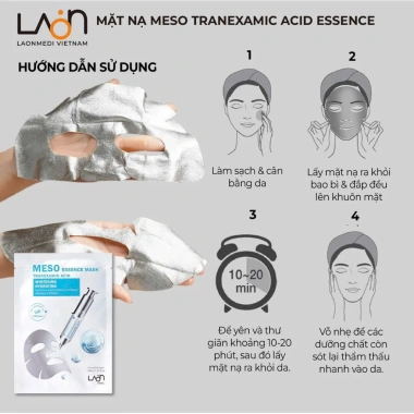 Mặt Nạ Laomedi Meso Lifting 30ml – Dưỡng Trắng, Chống Lão Hóa, Mờ Nếp Nhăn, Tranexamic Acid, Giá 28.420₫ 9 Mặt Nạ Laomedi Meso Lifting 30ml – Dưỡng Trắng, Chống Lão Hóa, Mờ Nếp Nhăn, Tranexamic Acid, Giá 28.420₫ 9