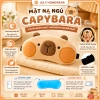 Mặt nạ mắt Capybara thoáng khí kèm gel massage giảm mỏi mắt, chống chói, bảo vệ mắt