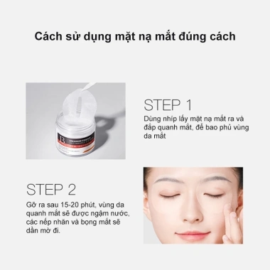 Mặt Nạ Mắt Chống Nếp Nhăn, Chống Thâm, Loại Bọng Mắt - 80 miếng Giữ Ẩm, Giá 118.000₫