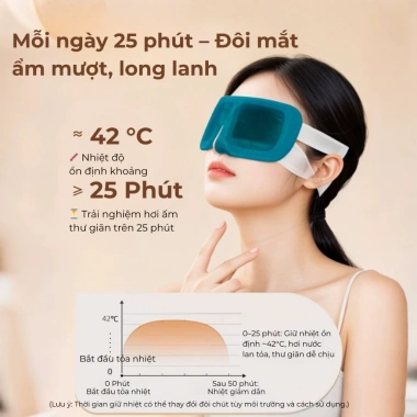 Mặt Nạ Mắt Chườm Ấm SOFTURE - Thư Giãn, Giảm Mệt Mỏi, Hỗ Trợ Ngủ Ngon, Giá 15.000đ 3 Mặt Nạ Mắt Chườm Ấm SOFTURE - Thư Giãn, Giảm Mệt Mỏi, Hỗ Trợ Ngủ Ngon, Giá 15.000đ 3