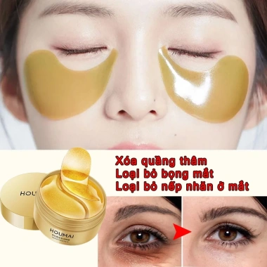 Mặt Nạ Mắt Collagen 60 Miếng Giảm Thâm Bọng & Nếp Nhăn, Chống Lão Hóa, Giá Ưu Đãi 138k