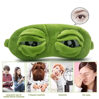 Mặt nạ mắt ếch 3D Sad - mềm mại, thoải mái ngủ, phù hợp du lịch, chỉ 63.971₫ 5 Mặt nạ mắt ếch 3D Sad - mềm mại, thoải mái ngủ, phù hợp du lịch, chỉ 63.971₫ 5