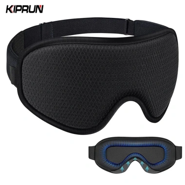 Mặt nạ mắt ngủ 3D KIPRUN nam giới chặn ánh sáng mềm mại thoải mái giảm giá 18%