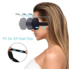 Mặt nạ mắt ngủ 3D mềm cho nam nữ - Bịt mắt gấu Pink thoải mái, nâng cấp đường viền 6