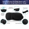 Mặt nạ mắt ngủ 3D Rest Aid Padded - Che sáng, mát xa thư giãn, tiện du lịch, giá chỉ 40.716₫ 6