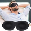 Mặt nạ mắt ngủ 3D thoáng khí, điều chỉnh thoải mái - Thư giãn ban đêm, du lịch, cho mọi người giá ưu đãi 27.356đ 2