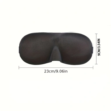Mặt nạ mắt ngủ 3D thoáng khí, điều chỉnh thoải mái - Thư giãn ban đêm, du lịch, cho mọi người giá ưu đãi 27.356đ