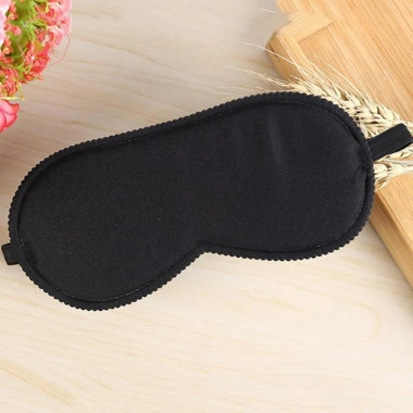 Mặt nạ mắt ngủ đen AACAR - Tấm che nắng du lịch, hỗ trợ thư giãn giấc ngủ, rèm mắt 2